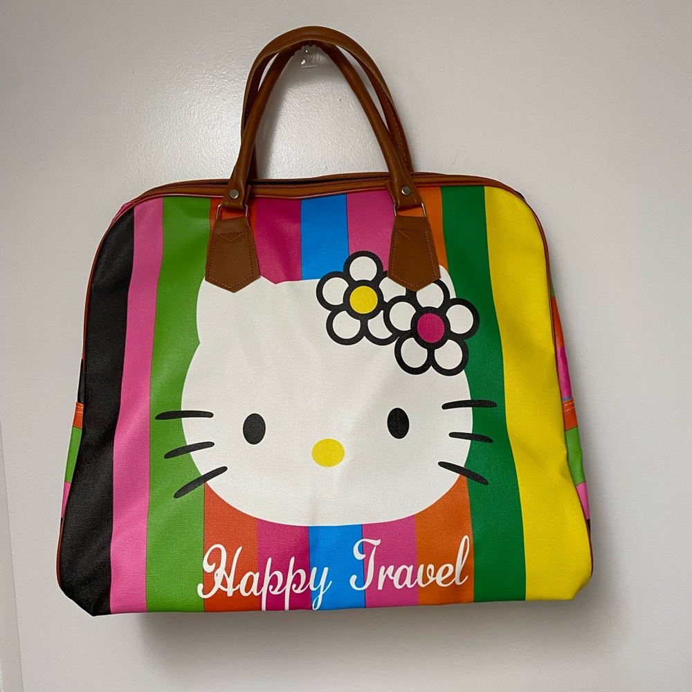 Hello Kitty Happy Travel Rainbow Bag